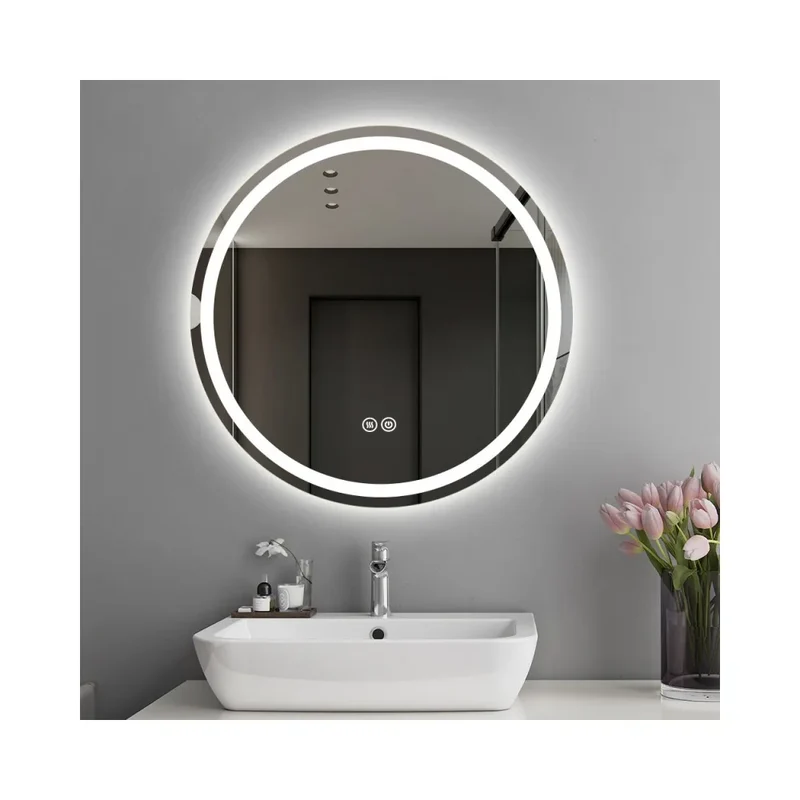 Espejo de Baño LED Antivaho Fabio Fossil Natura