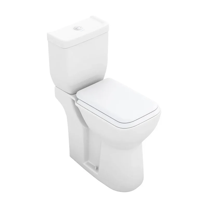 Inodoro Completo de Suelo Oslo Fossil Natura Blanco Brillo
