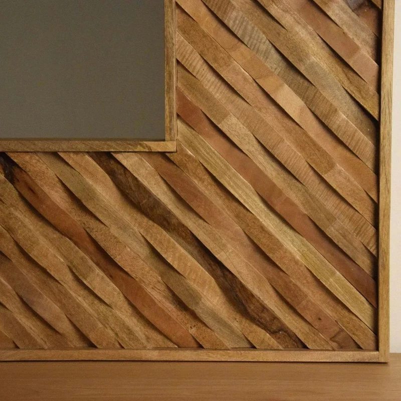 Espejo Madera Cuadrado - Quadratum