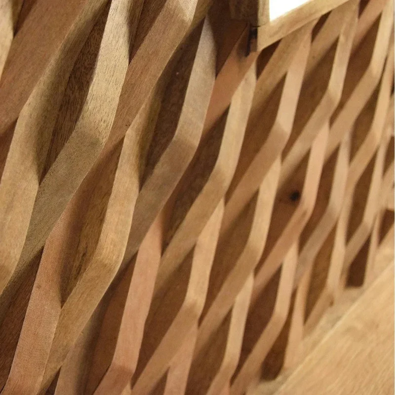 Espejo Madera Cuadrado - Quadratum