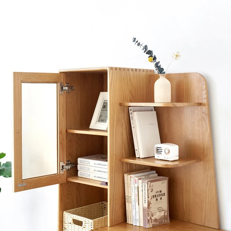 Utility Station Multi-Purpose White Oak Wood Desk