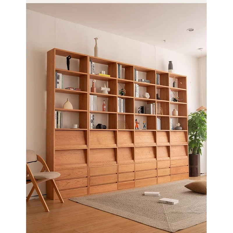 Haven Custom Big Walnut Bookcase