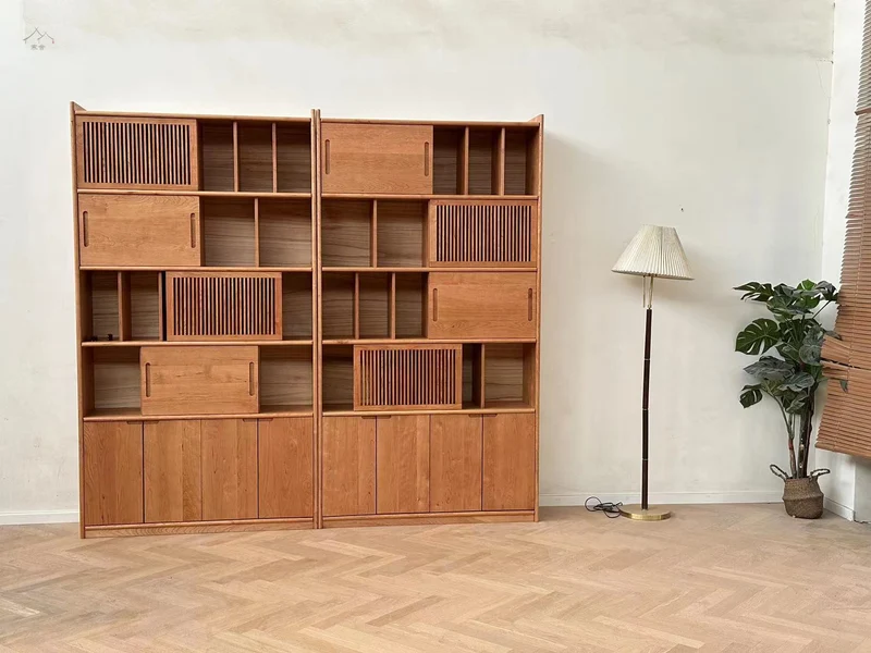 Haven Custom Big Walnut Bookcase
