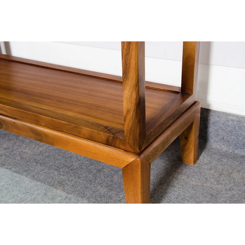 Early Exquisite Africa Walnut Wood Bookcase