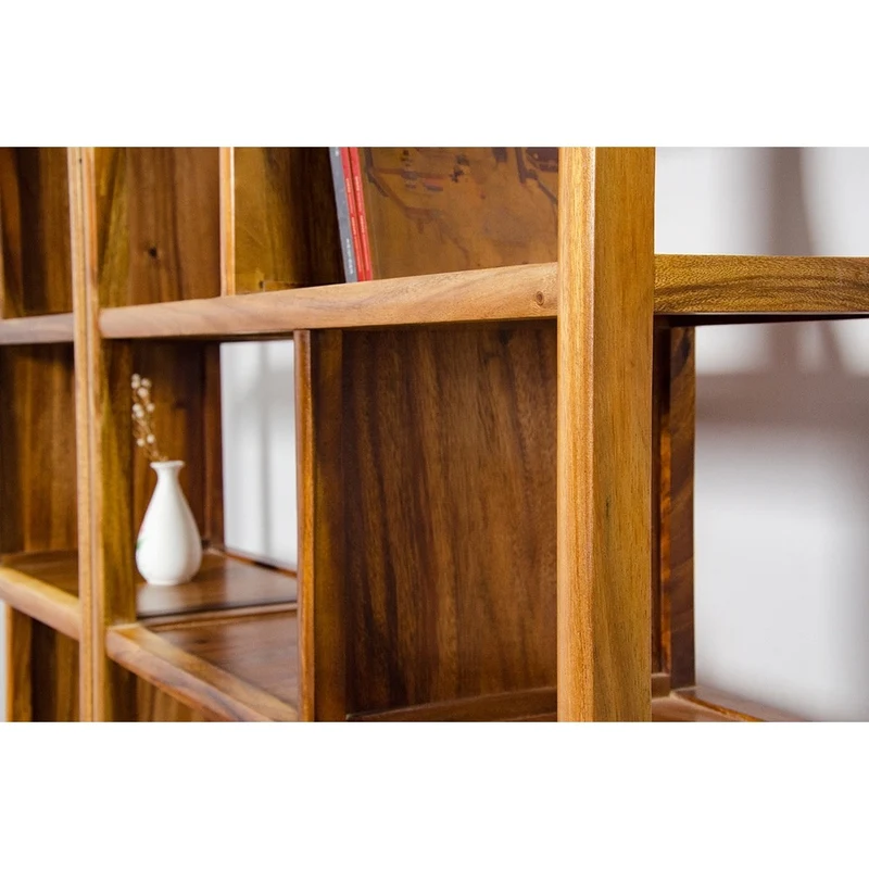 Aetherial Open Style Layers Solid Wood Bookcase