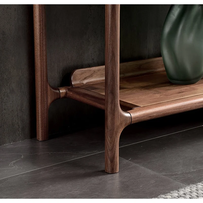 Crate and Barrel Elevate Walnut Wood Bookcase
