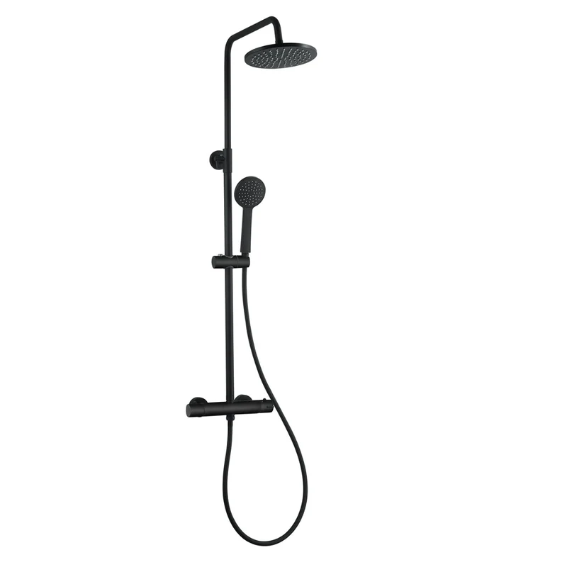 Columna de Ducha Termostática PIPE de lluvibath | Precisión, Seguridad y Diseño Premium