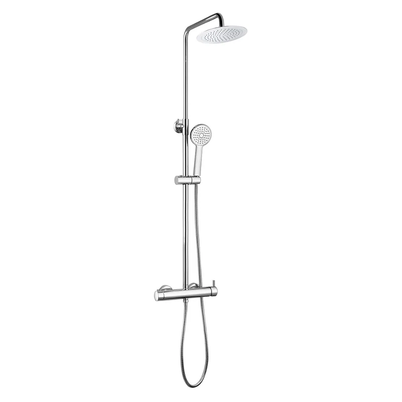 Columna de Ducha Monomando CLEMENT de Lluvibath | Diseño Moderno + Máximo Confort