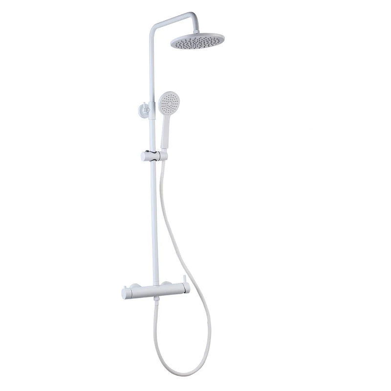 Columna de Ducha Monomando CLEMENT de Lluvibath | Diseño Moderno + Máximo Confort