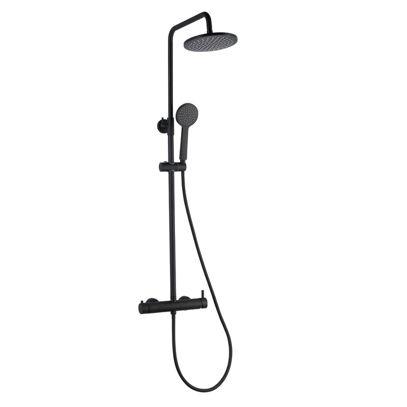 Columna de Ducha Monomando CLEMENT de Lluvibath | Diseño Moderno + Máximo Confort
