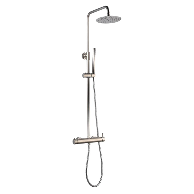 Columna de Ducha Monomando CLEMENT de Lluvibath | Diseño Moderno + Máximo Confort