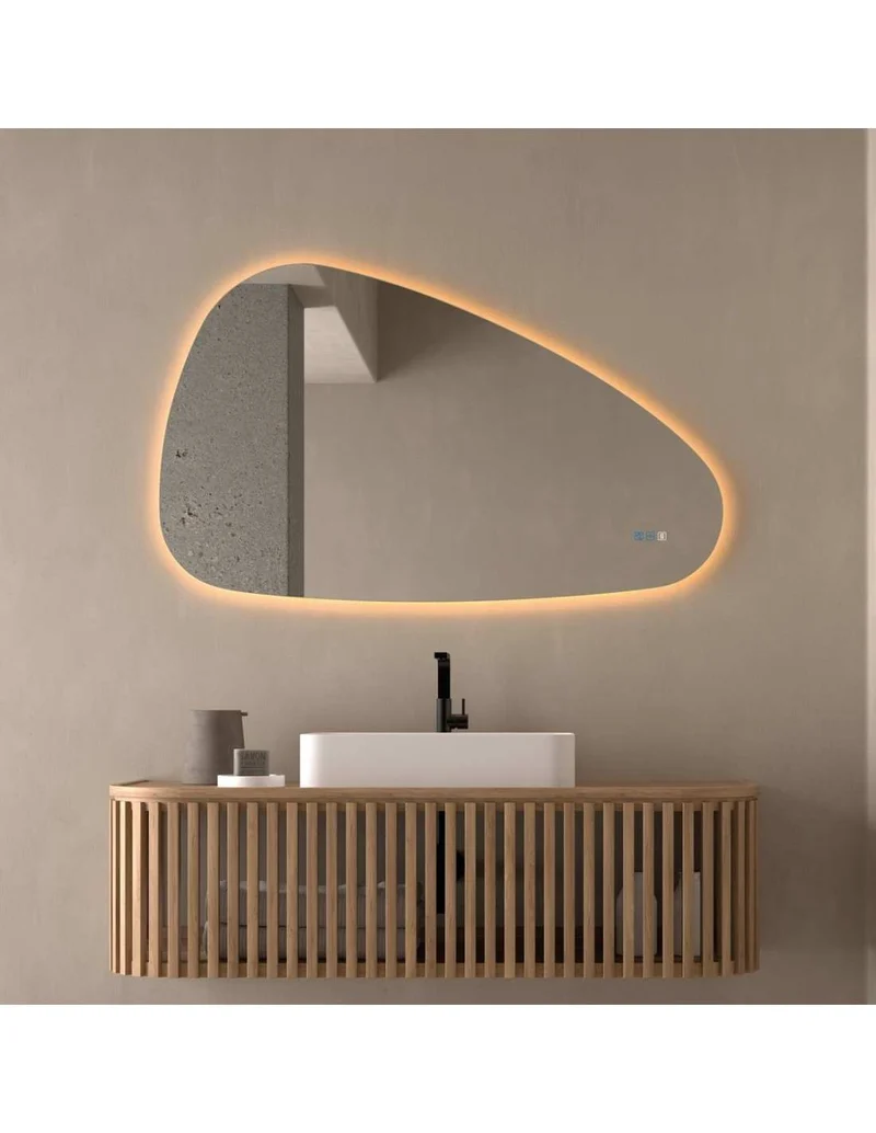 Espejo LED YUSO Dyled – Retroiluminado, Antivaho y Control Táctil (80-120 cm)