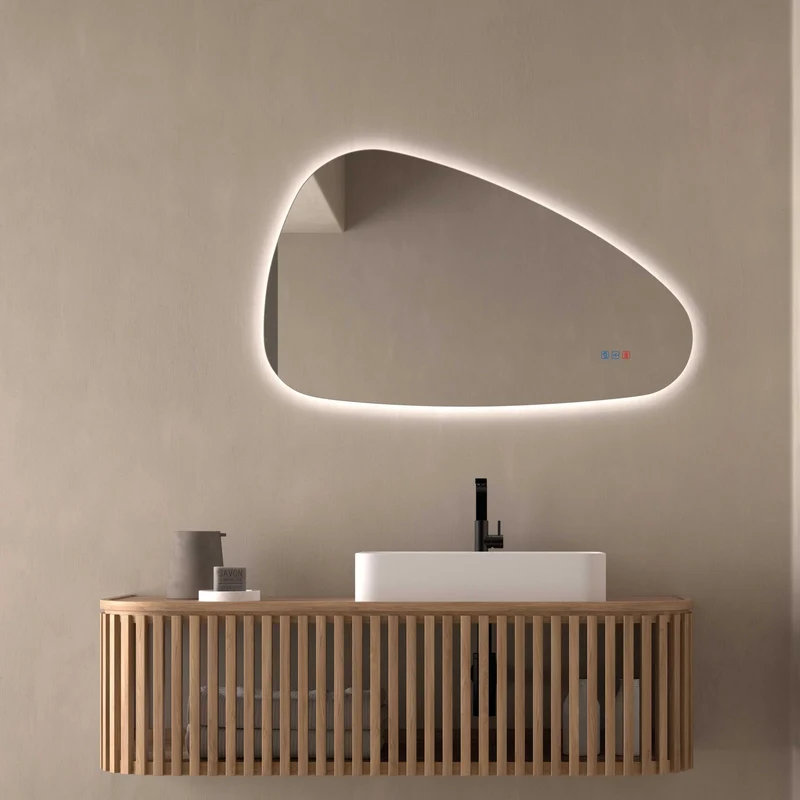 Espejo LED YUSO Dyled – Retroiluminado, Antivaho y Control Táctil (80-120 cm)