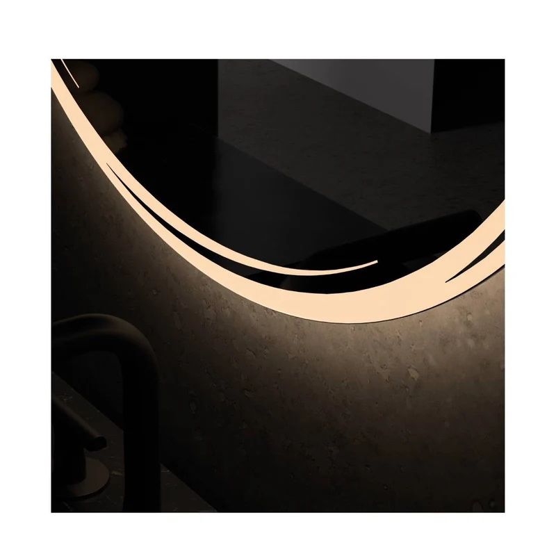 Espejo LED AQUILEA Dyled – Luz Frontal + Retroiluminada, Antivaho y Control Táctil (70, 80, 90 cm)