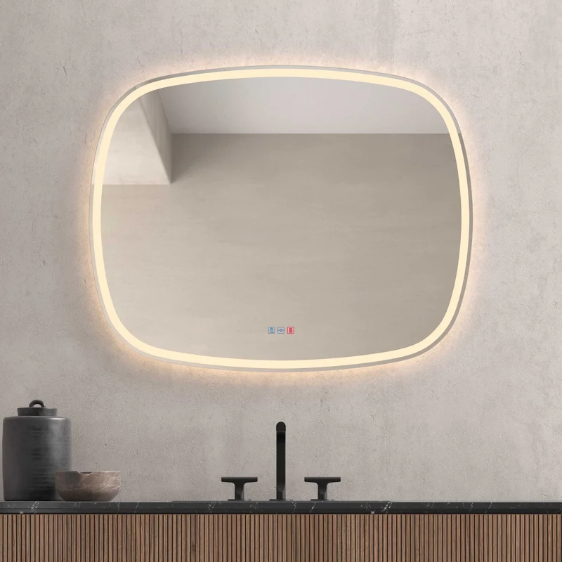 Espejo LED ALHAMBRA Dyled – Antivaho, Luz Regulable 3000-6000K y Triple Touch