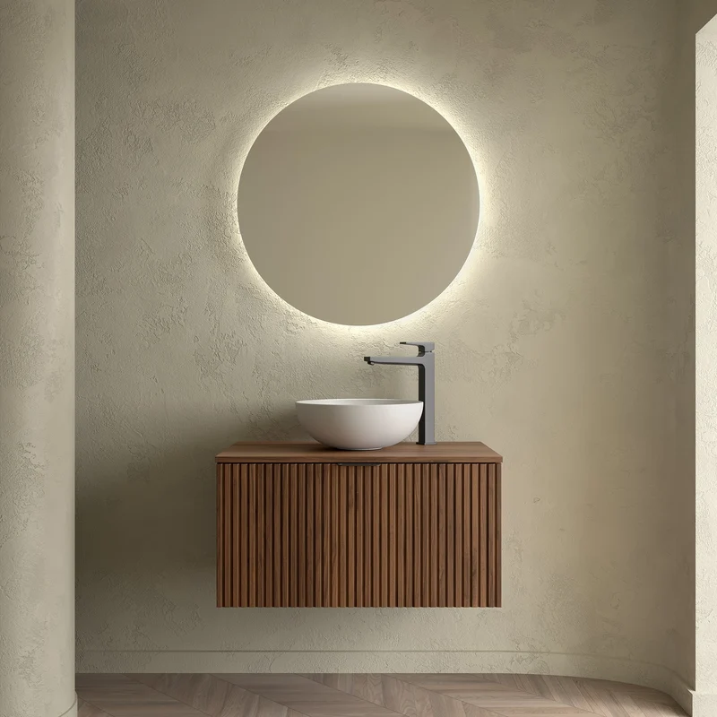 Mueble de Baño BIBA de Salgar | 1 Cajón con Encimera – Diseño 3D Moderno