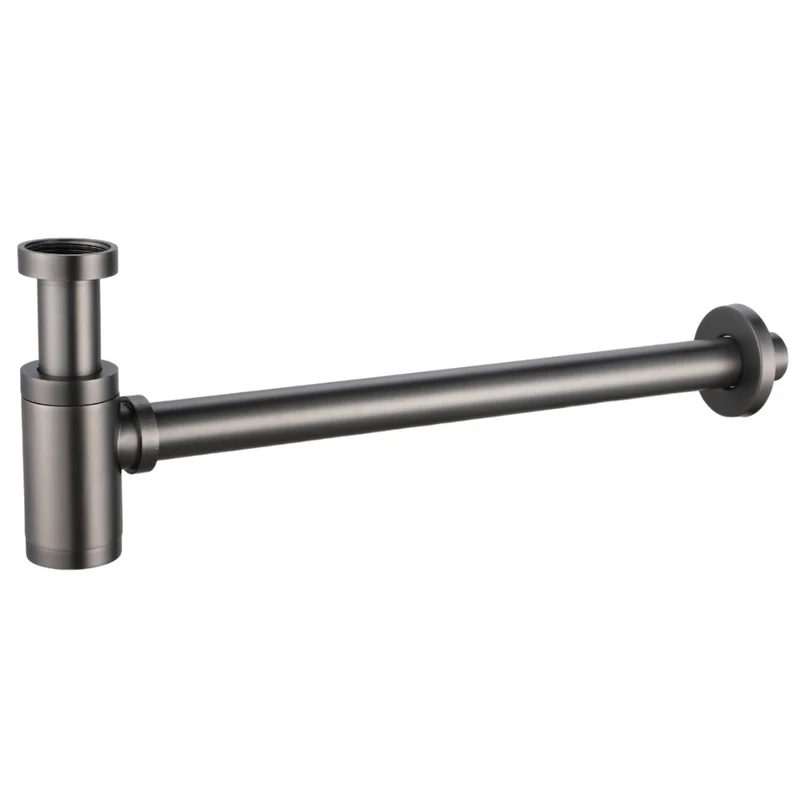 Sifón Visto Redondo Imex | Cromo, Negro, Oro, Blanco y Gun Metal
