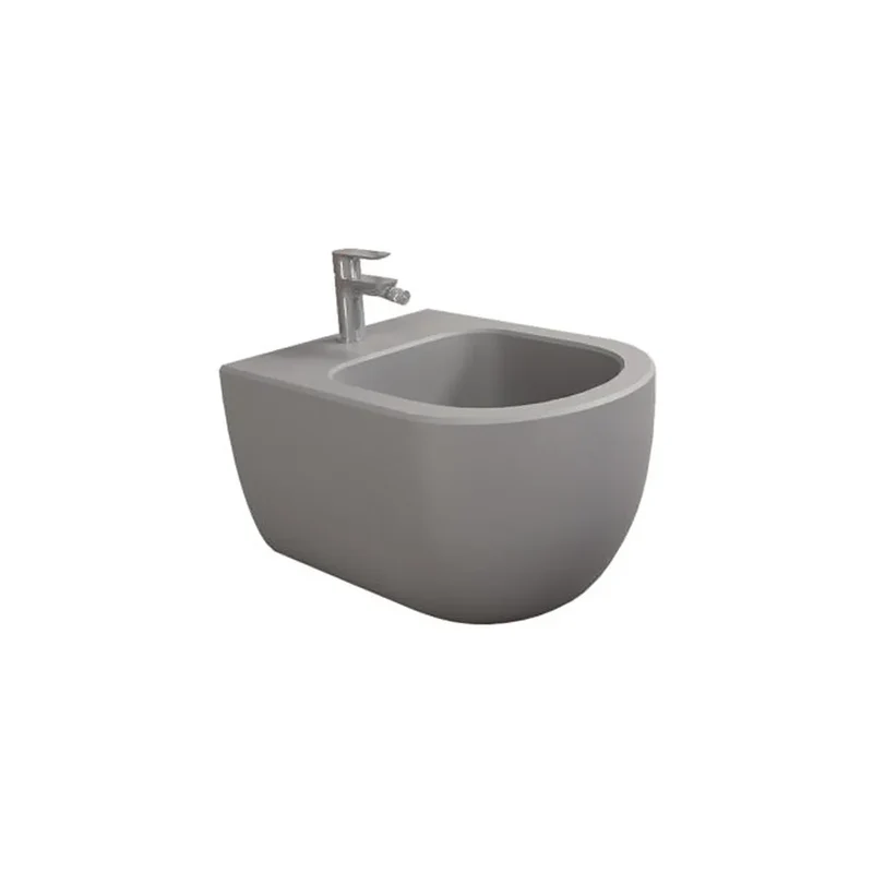 Bidé de Suelo Wayne Fossil Natura Gris