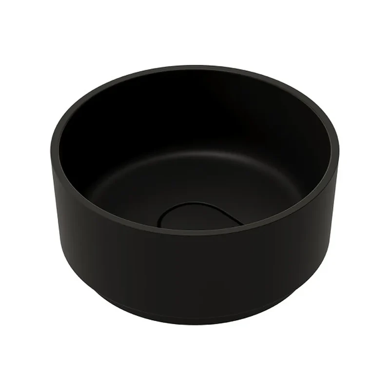 Lavabo Sobre Encimera Gobie Fossil Natura Blanco Mate