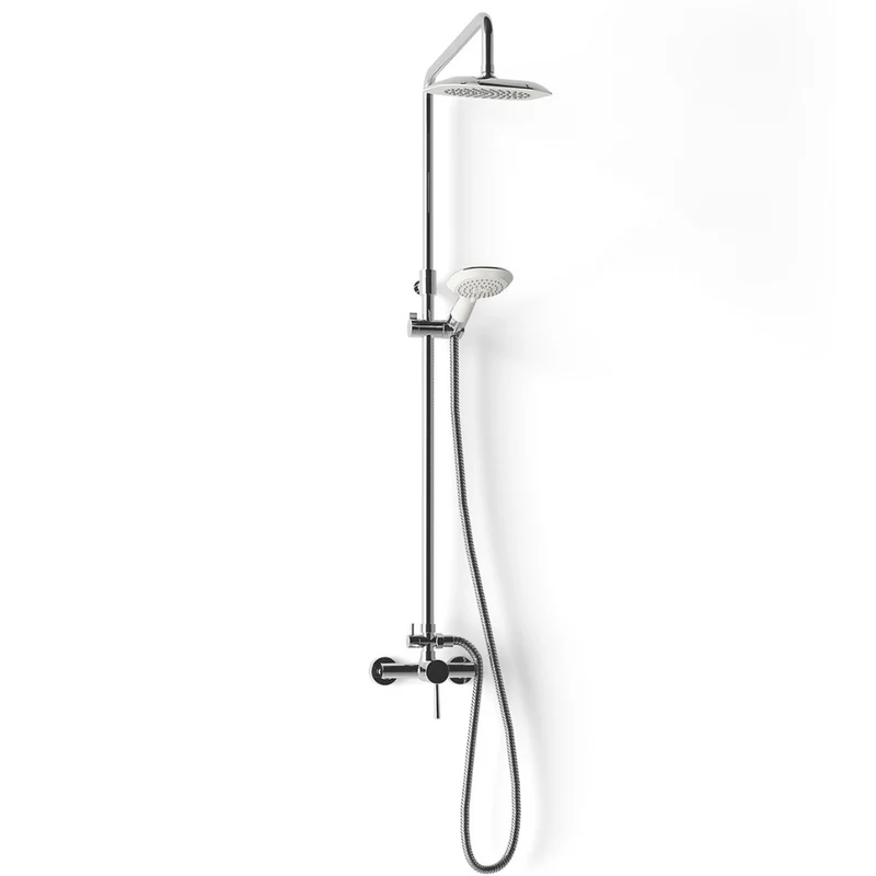 Columna de Ducha Monomando CAROLA II de Lluvibath – Cromo Alto Brillo