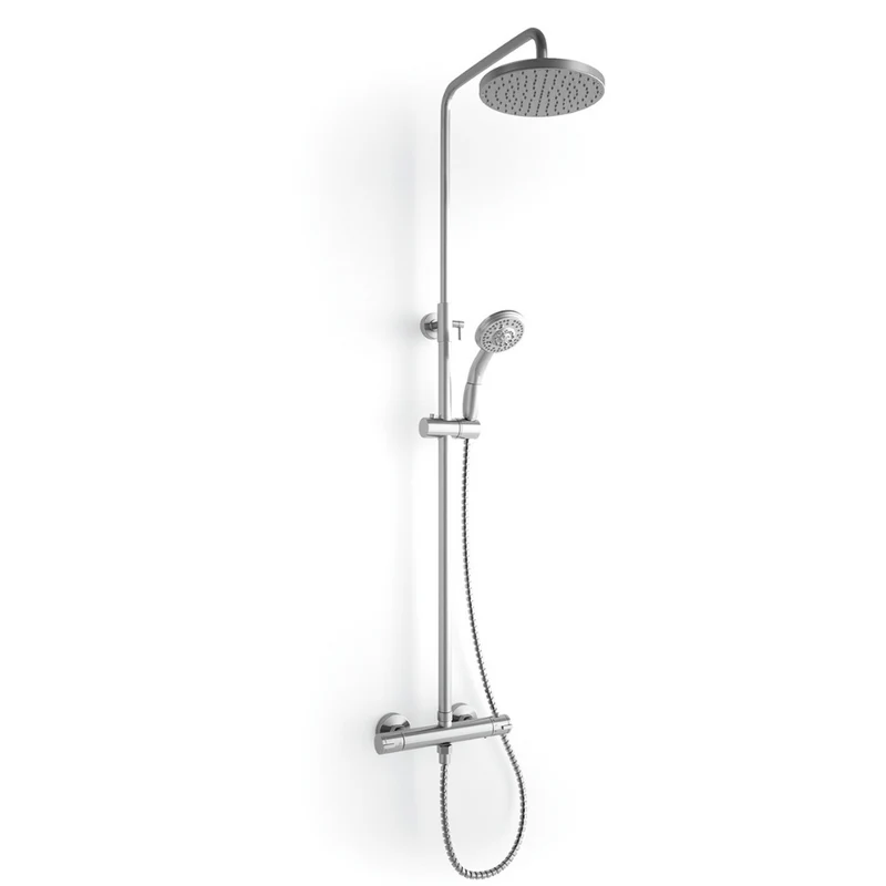Columna de Ducha Termostática CHELSEA II Lluvibath | Cromo Alto Brillo