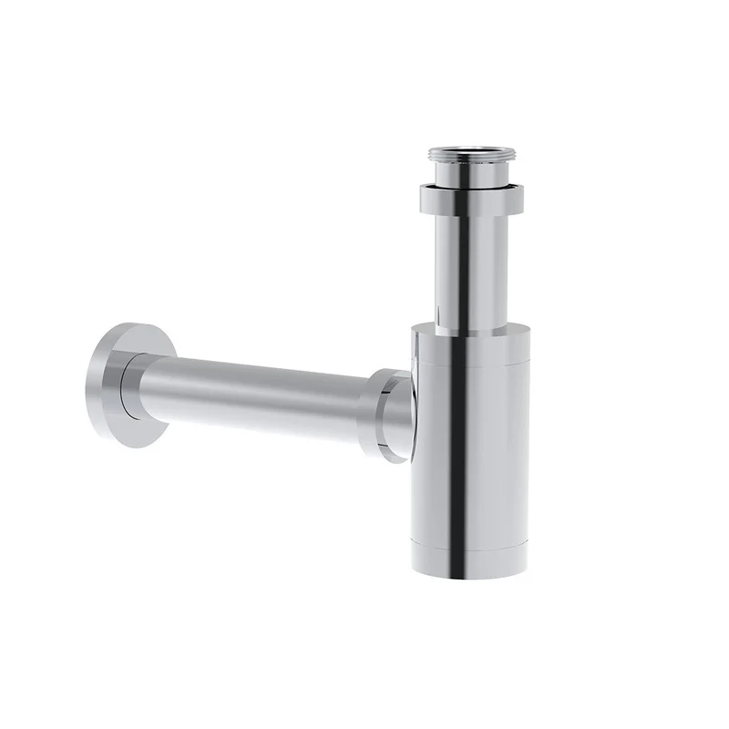 Sifón Redondo Pared Lluvibath | 5 Acabados Premium | Base Desmontable para Limpieza Fácil