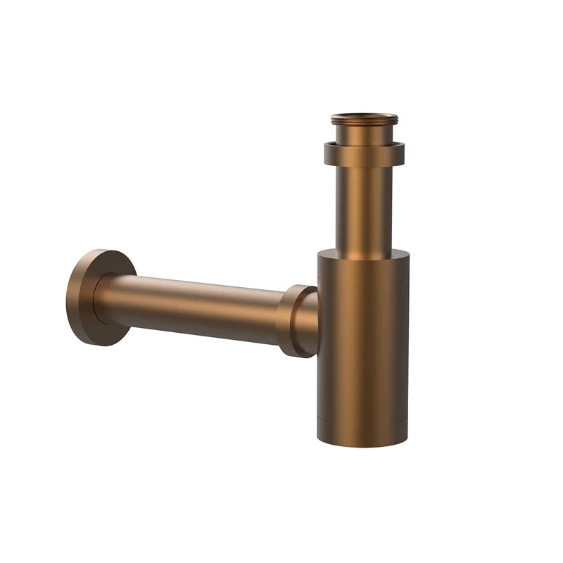 Sifón Redondo Pared Lluvibath | 5 Acabados Premium | Base Desmontable para Limpieza Fácil