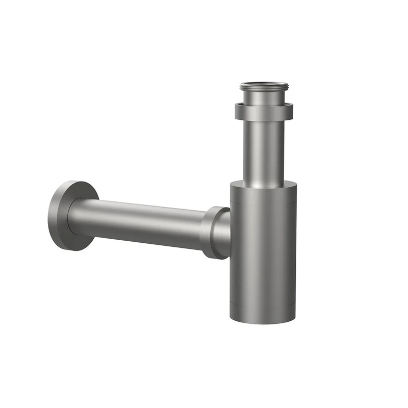 Sifón Redondo Pared Lluvibath | 5 Acabados Premium | Base Desmontable para Limpieza Fácil