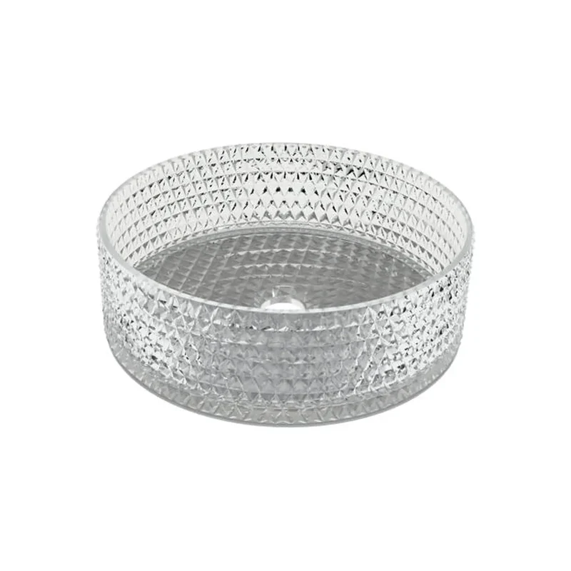 Lavabo Sobre Encimera Queen Fossil Natura Blanco