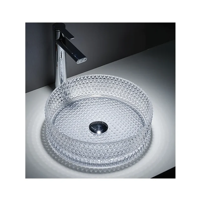 Lavabo Sobre Encimera Queen Fossil Natura Blanco