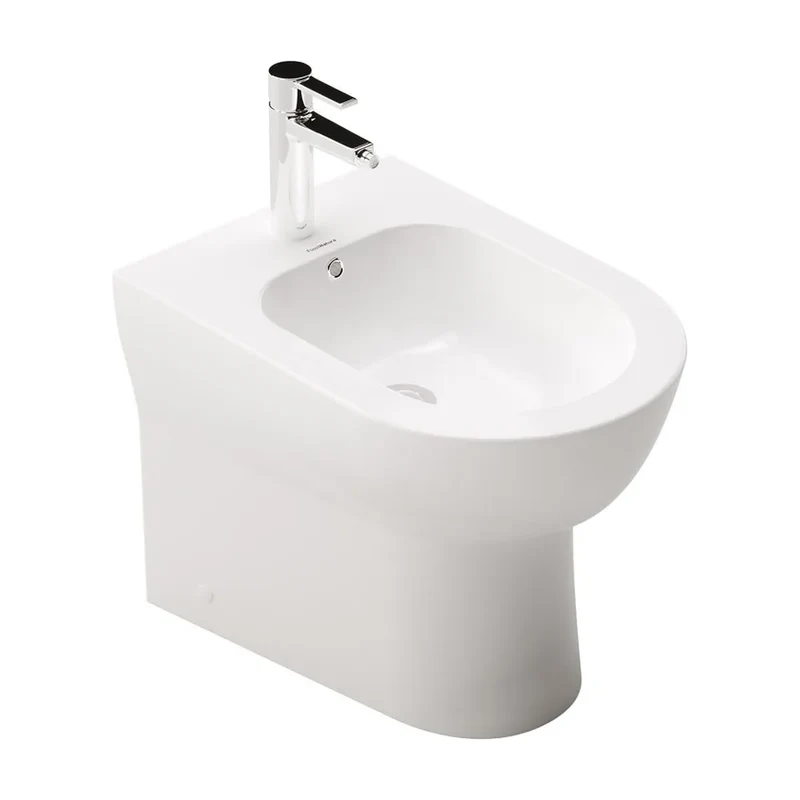 Bidé de Suelo Design Fossil Natura Blanco Brillo