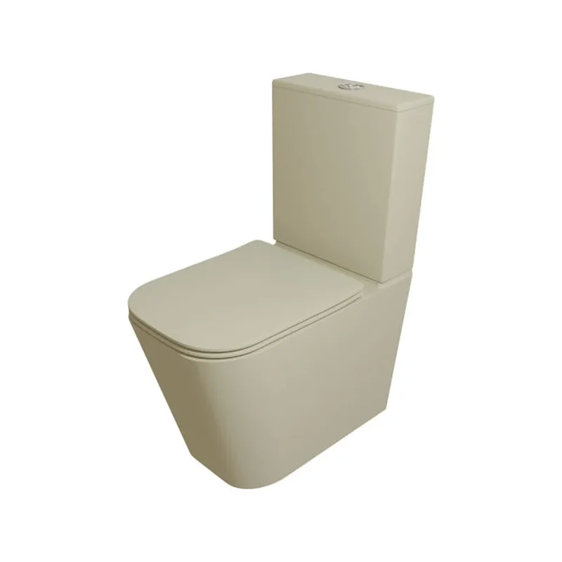 Inodoro Completo de Suelo Serene Fossil Natura Blanco