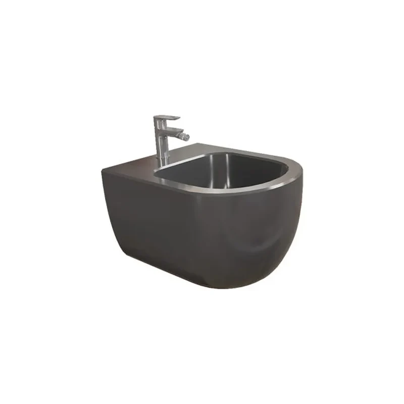 Bidé de Suelo Wayne Fossil Natura Negro
