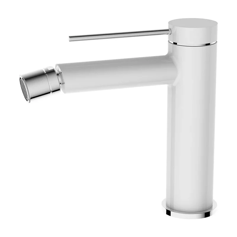 Grifo de Lavabo Monomando Otto Fossil Natura Blanco Mate