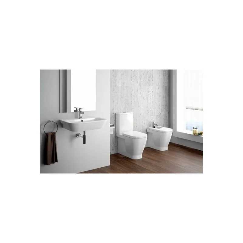Inodoro Completo de Suelo Look Unisan Blanco