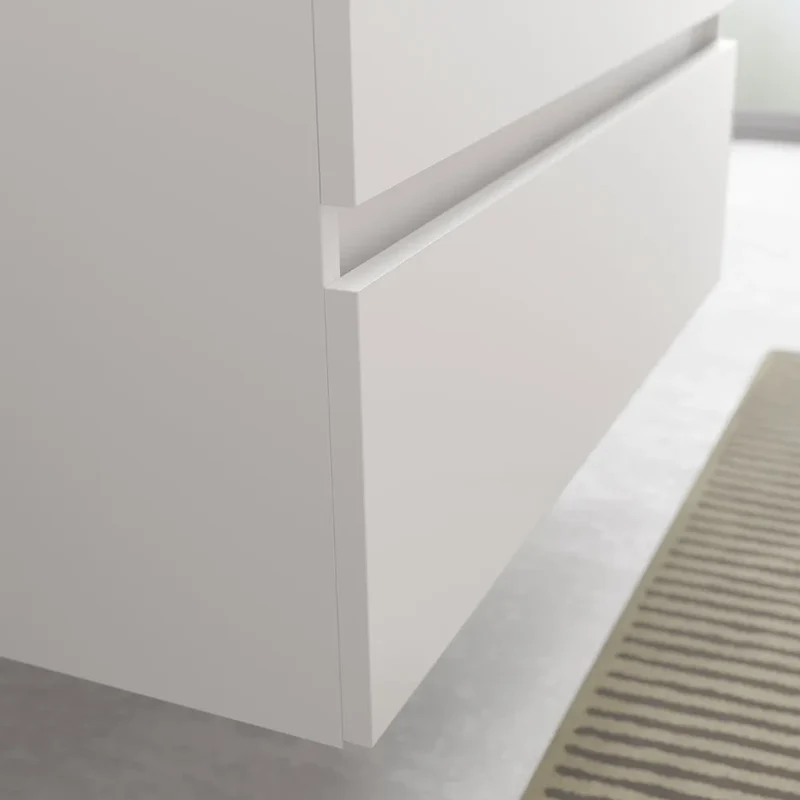 Mueble de Baño con Lavabo Salgar Bequia Plus 100 cm Blanco Mate