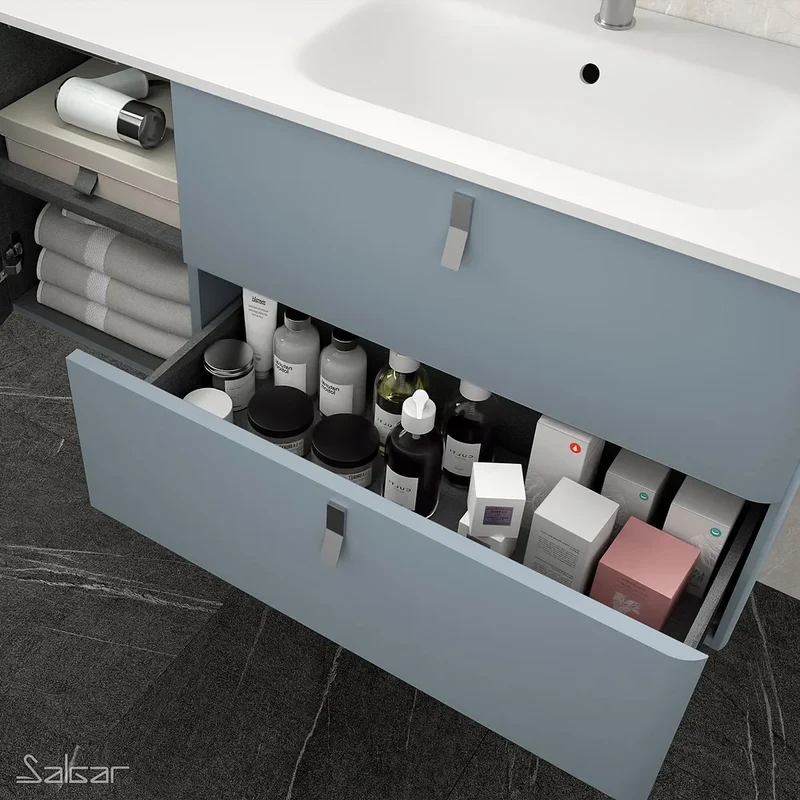 Mueble de Baño con Lavabo Salgar Uniiq 120 cm
