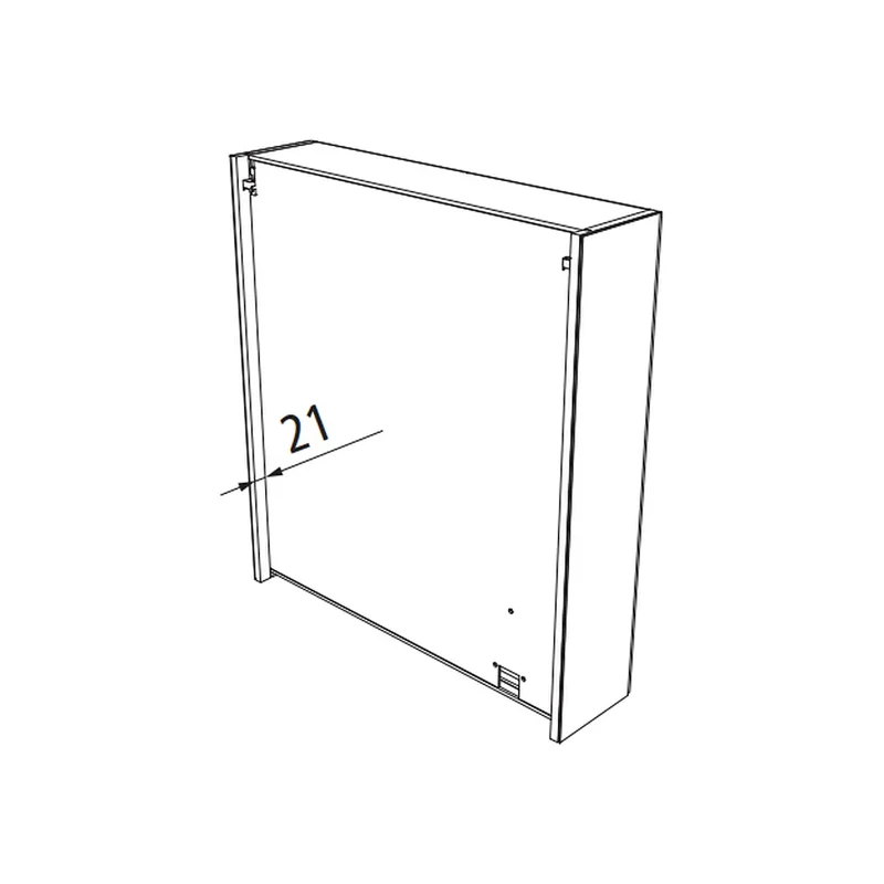 Mueble de Baño con Lavabo Salgar Uniiq 120 cm