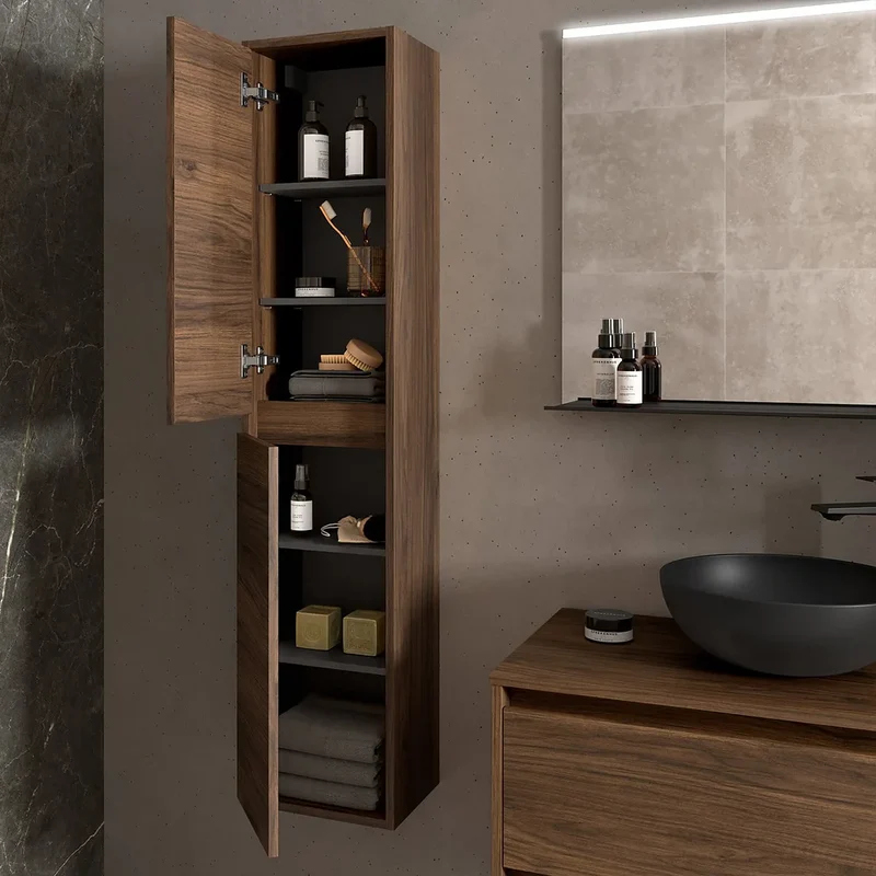 Mueble de Baño con Lavabo y 2 Cajones Salgar Noja 70 cm
