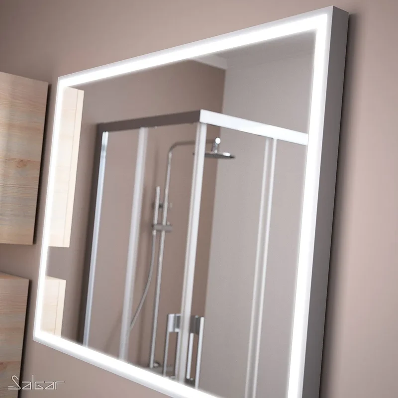 Mueble de Baño con Lavabo y 3 Cajones Salgar Spirit 100 cm Roble Natural