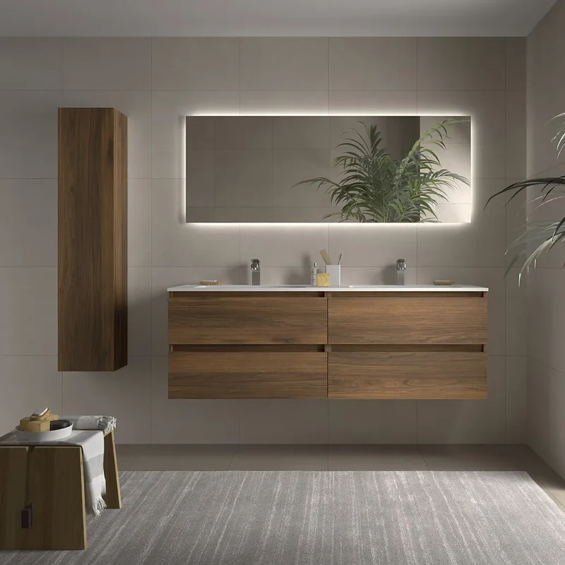 Mueble de Baño con Lavabo Salgar Bequia 160 cm