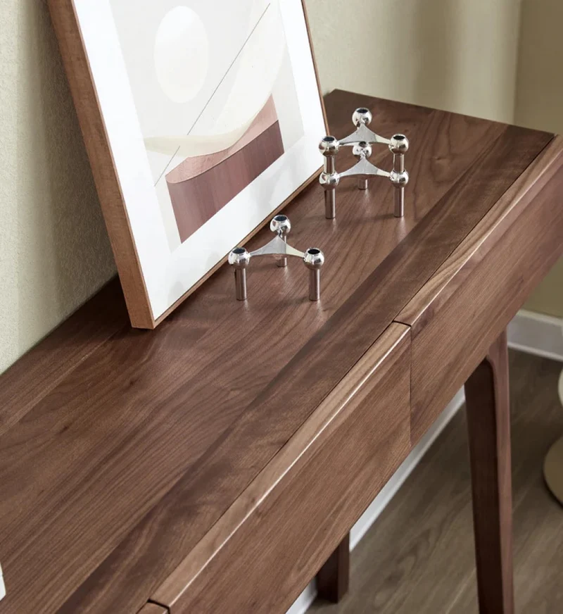 Premium Solid Walnut Wood Console Tables for Modern Homes