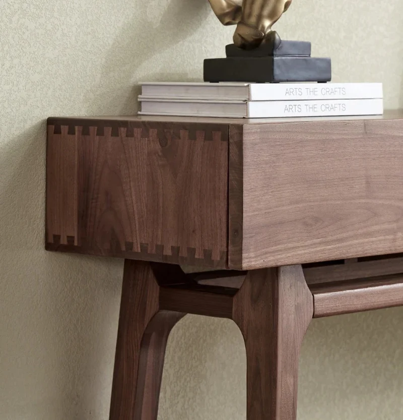 Premium Solid Walnut Wood Console Tables for Modern Homes
