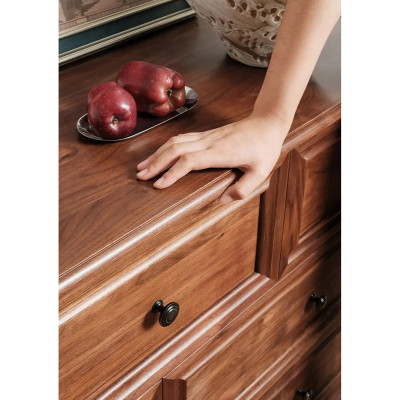Solid Black Walnut Wood Serenity Chest