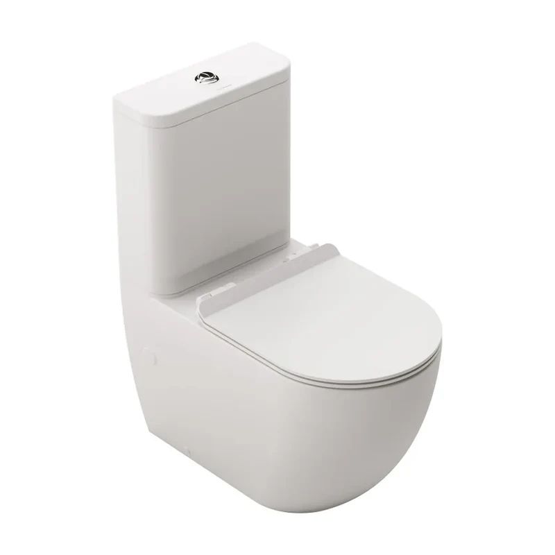 Inodoro Completo de Suelo Verona Fossil Natura Blanco