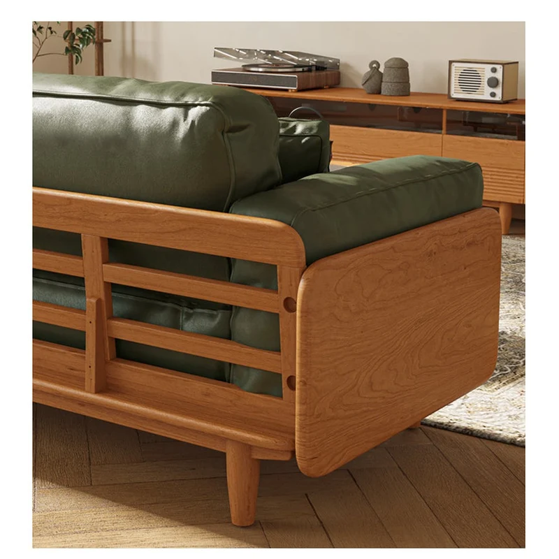 Urban Chic Cherry Wood Sofa