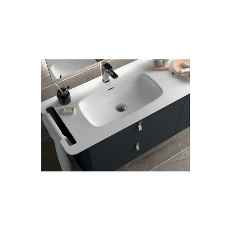 Mueble de Baño con Lavabo Salgar Uniiq 120 cm Gris Antracita