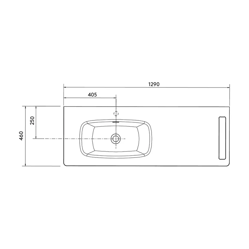 Mueble de Baño con Lavabo Salgar Uniiq 120 cm Gris Antracita