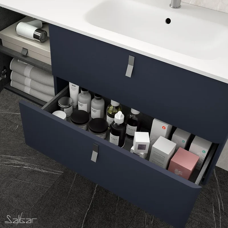 Mueble de Baño con Lavabo Salgar Uniiq 120 cm