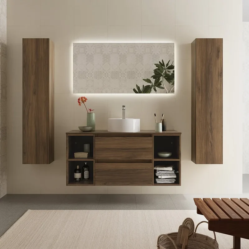 Mueble de Baño Lavabo sobre Encimera Salgar Bequia Plus 120 cm